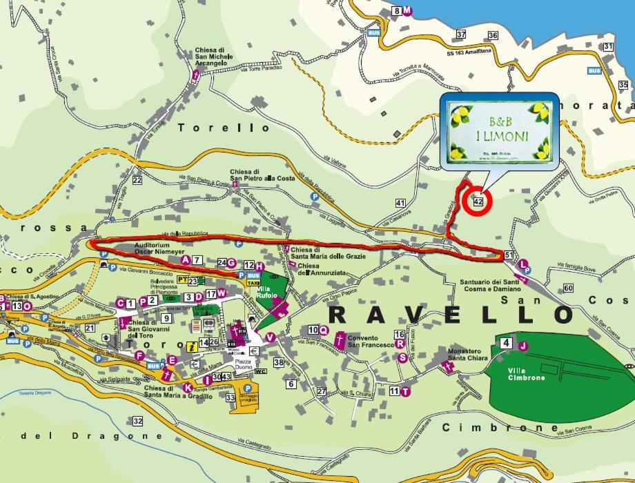 Suite I Limoni Ravello Eksteriør bilde